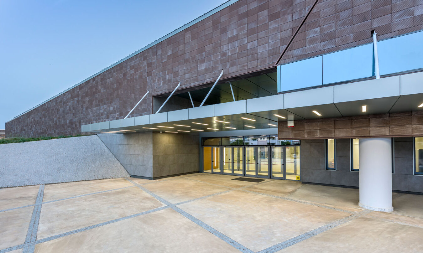 entrance of the archaeological museum of Chania