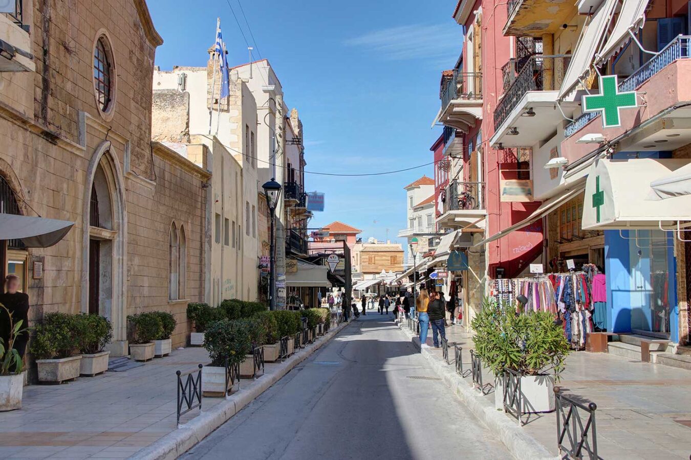Halidon-street in Chania