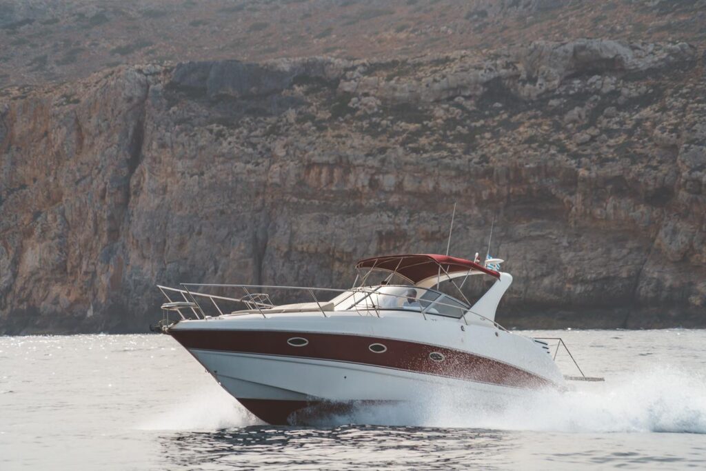 red-speed-boat